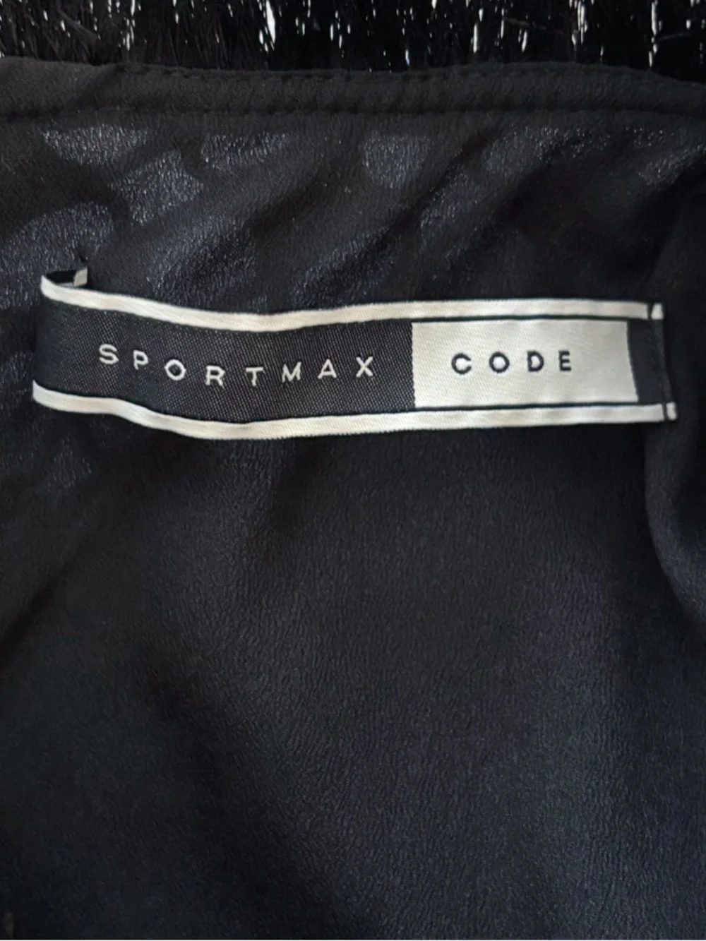 Sportmax Code Blue Modern Minimalist Eyelet Shift Dress Large - Picture 7 of 9